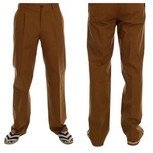 Dolce&Gabanna brown men pants